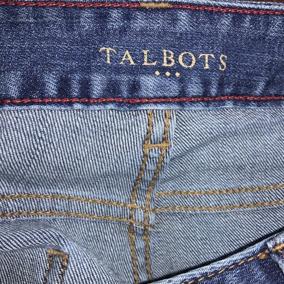 Talbots heritage boot cut jeans Sz 8P denim bootcut - Picture 10 of 11